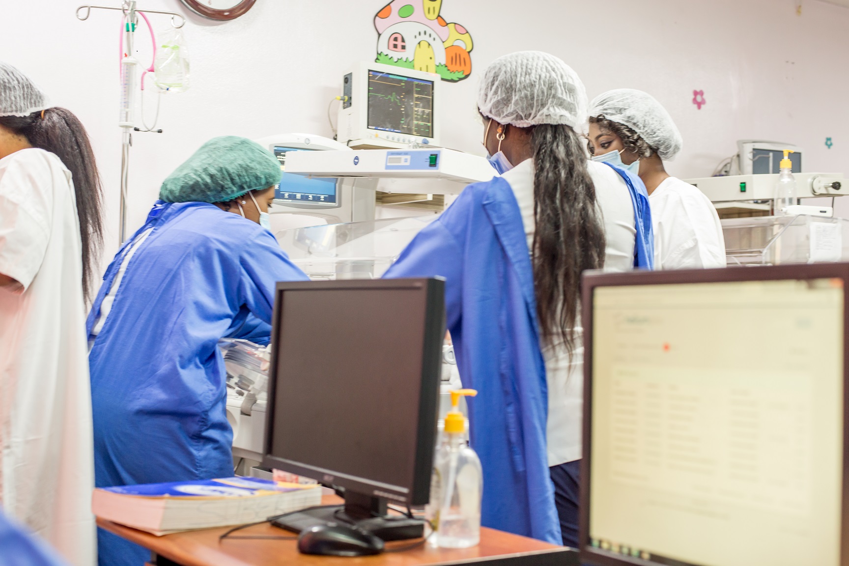 Limi NICU team coordinating newborn care